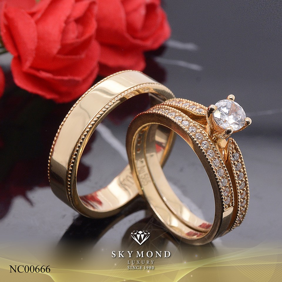 nhẫn cưới Skymond Luxury